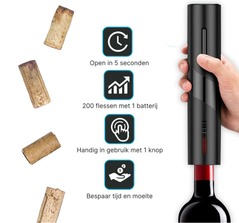 ElitePour - Luxuriöser Elektrischer Korkenzieher