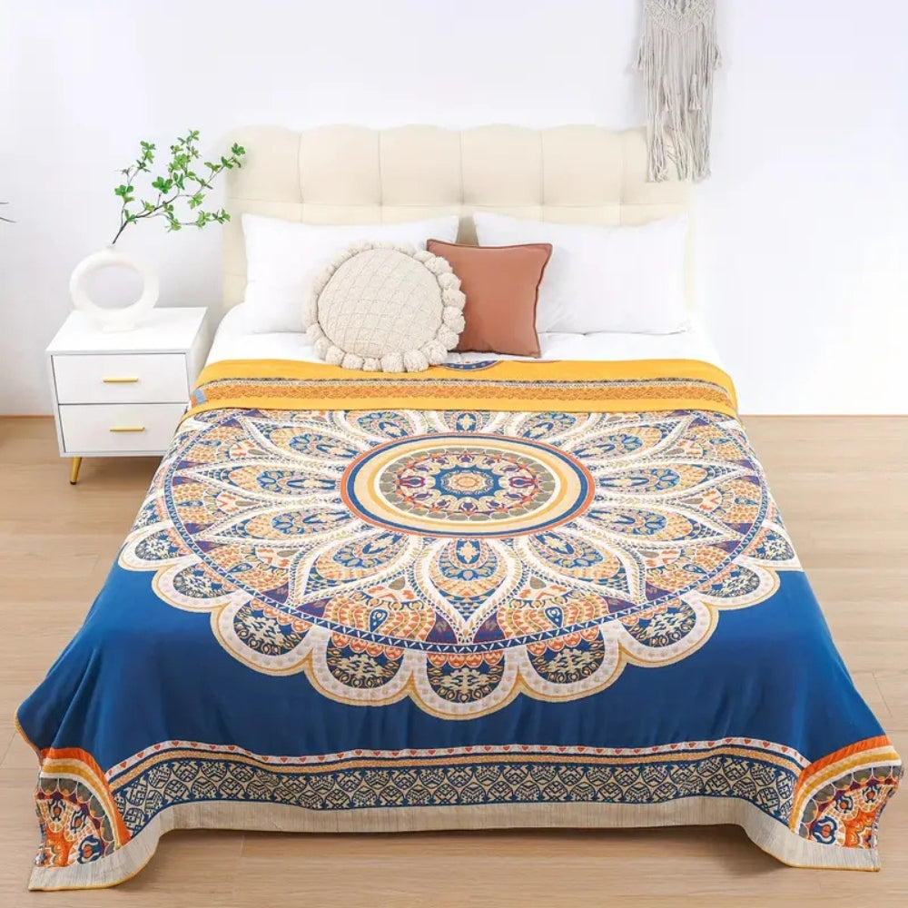 Goldene Lotus Komfort Wendedecke