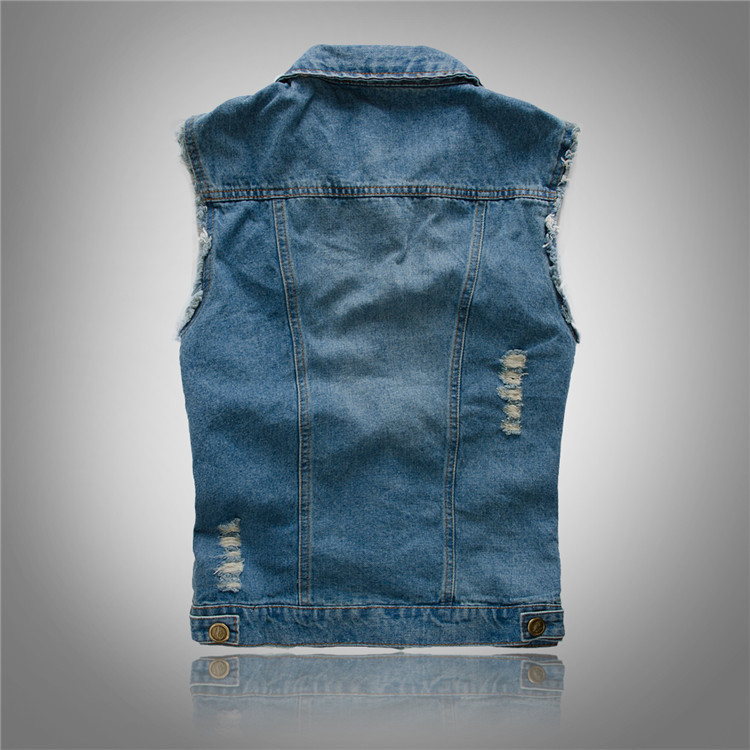 Stylische Denim-Weste für Herren