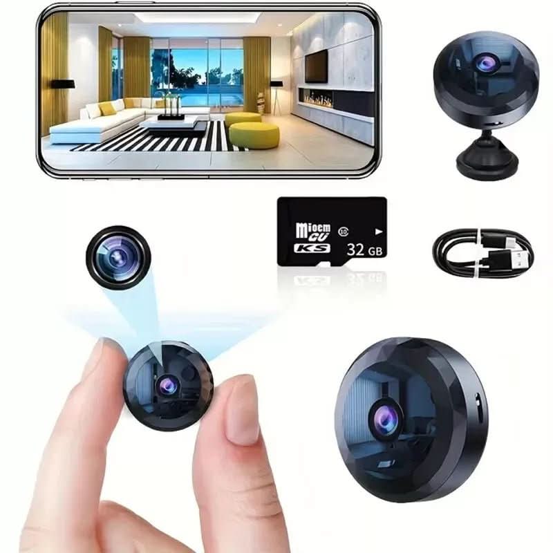SECURECAM MINI – Magnetische Mini-WiFi-Kamera 1080P HD für diskrete Überwachung