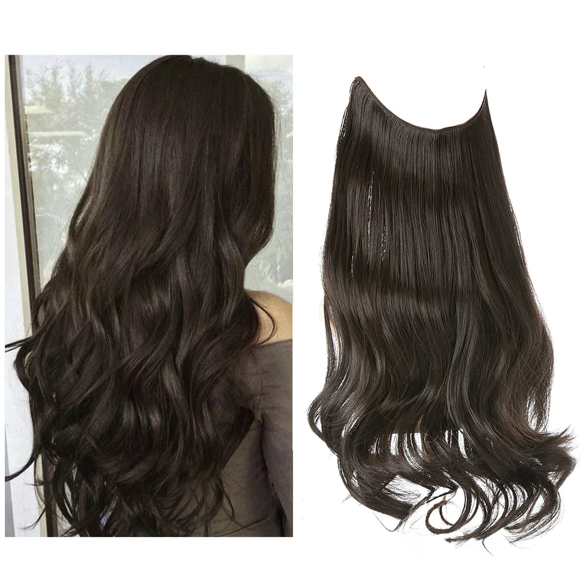 SecretHair | Qualitativ Echthaar-Extensions | 100% REMY-Qualität | Nahtloses Volumen & Länge | Natürlicher Glanz | Hitzebeständig & Langlebig