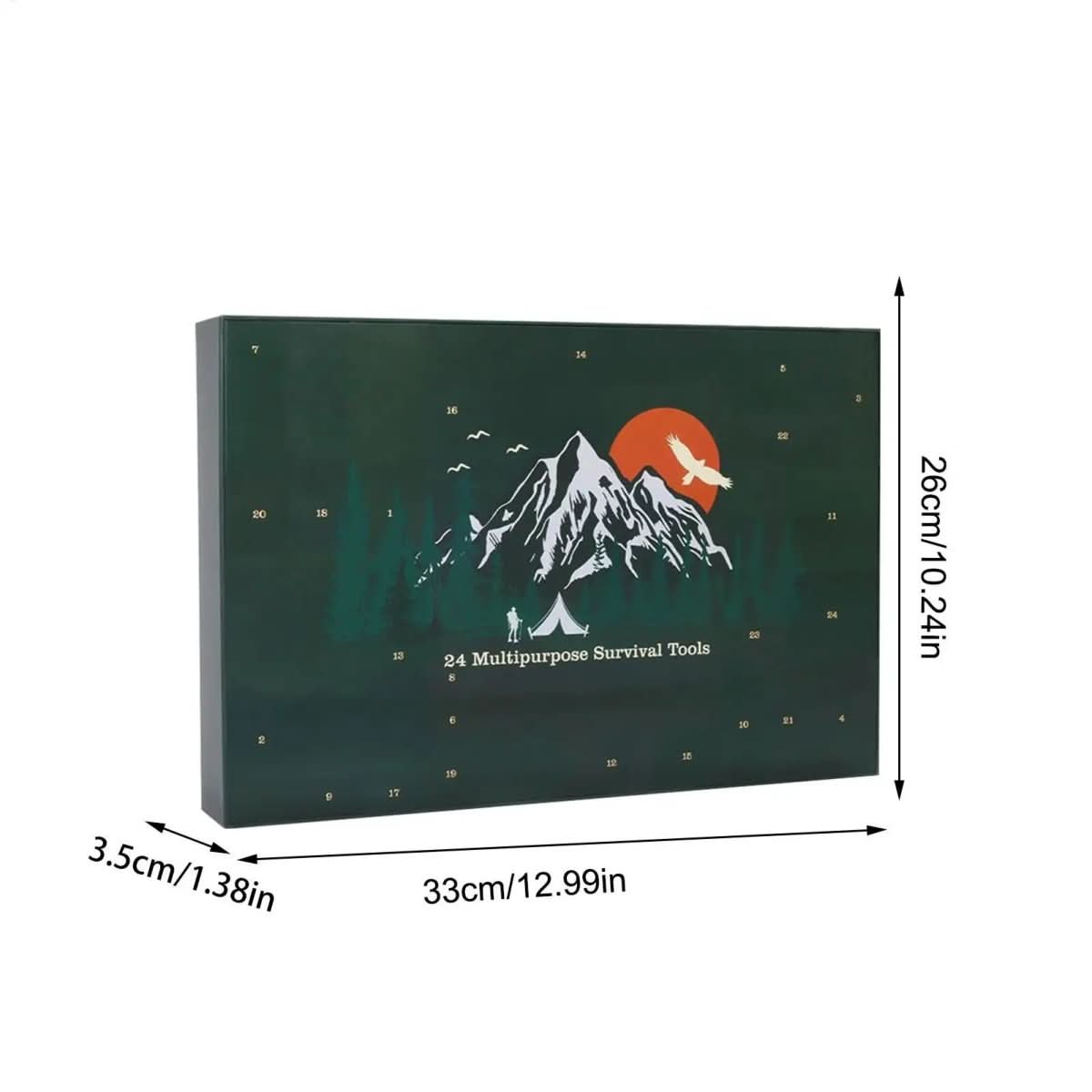 AdventureGear Adventskalender 2025 – 24 Outdoor-Werkzeuge