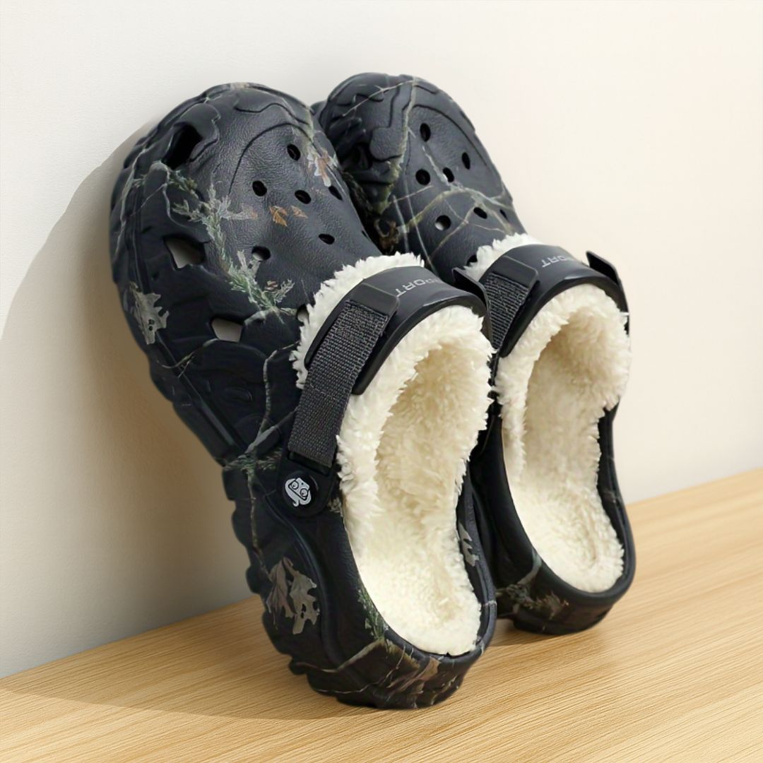 Winter Schuhe für Männer & Frauen | Warme Hausschuhe | Gefütterte Clogs | CozyCroc