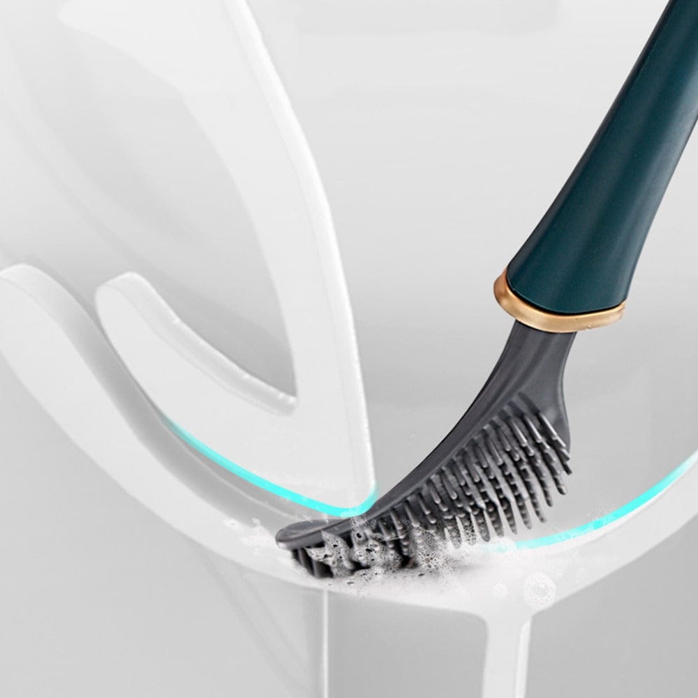 Zeitgemäße flexible Silikon-Toilettenbürste
