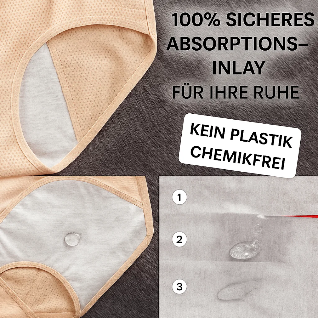 Auslaufsichere Unterwäsche