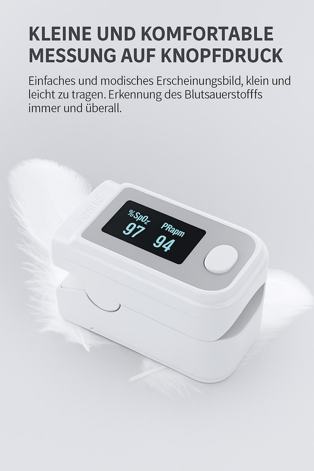 Kontaktloser Sauerstoff- & Pulsmesser