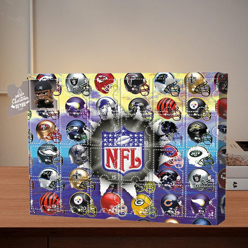 NFL Adventskalender – Team-Themen tägliche Überraschungen