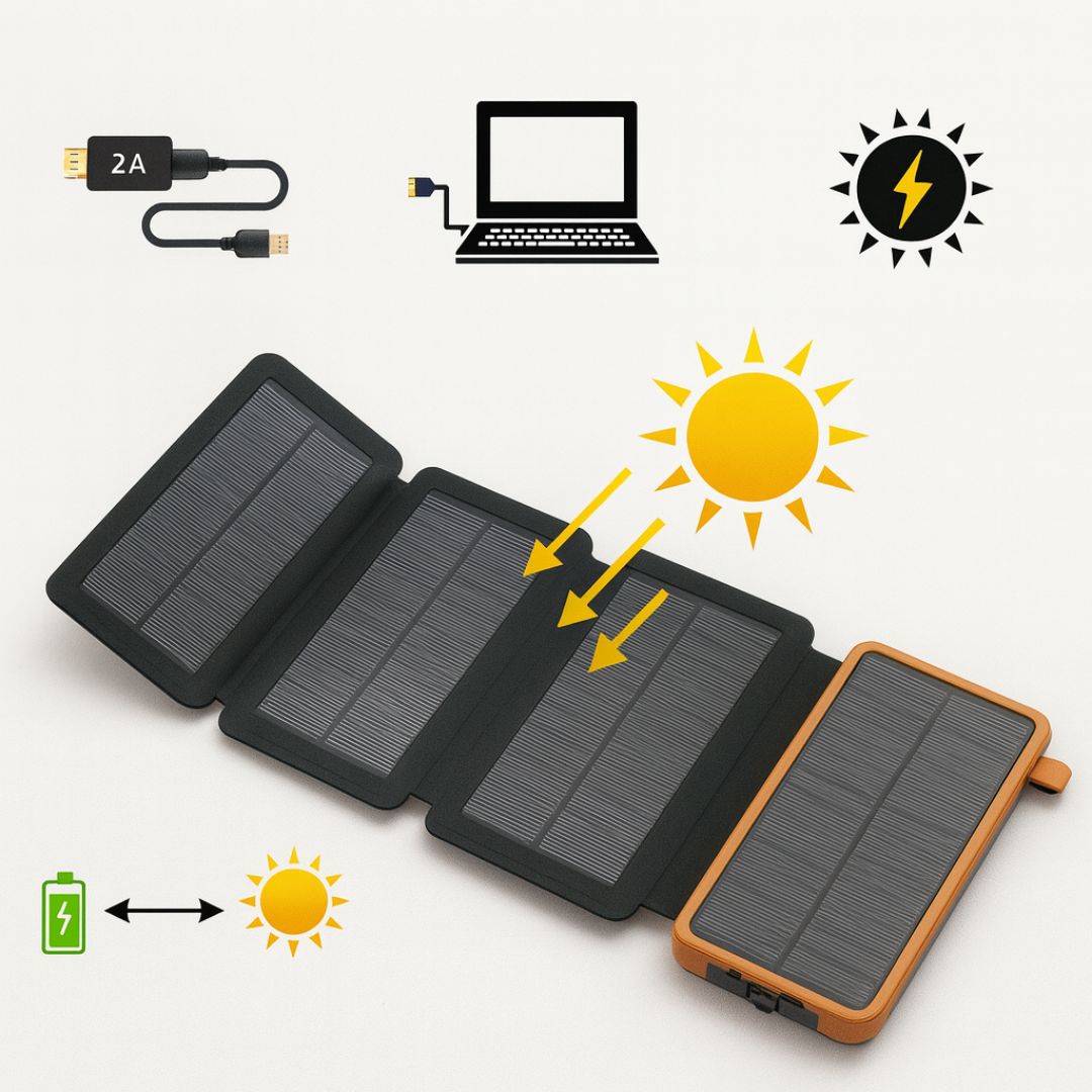 Powerbank Solar | Handy Solar Ladegerät | Solar Ladegeräte | SolarBox