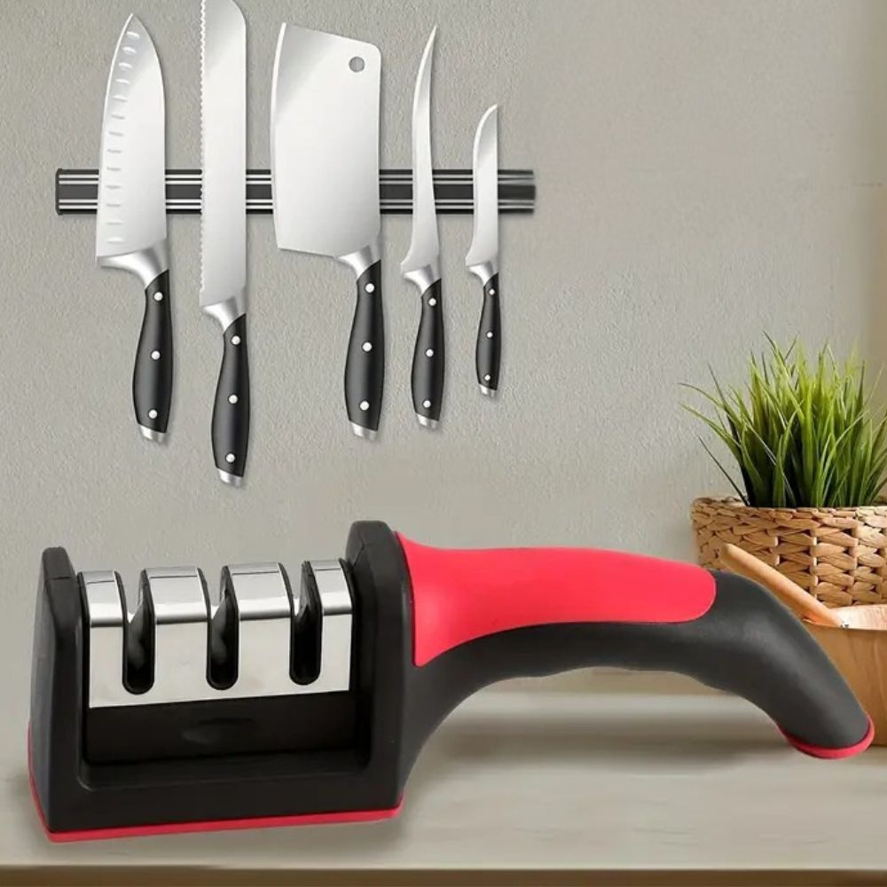 Messerschärfer mit Komfortgriff