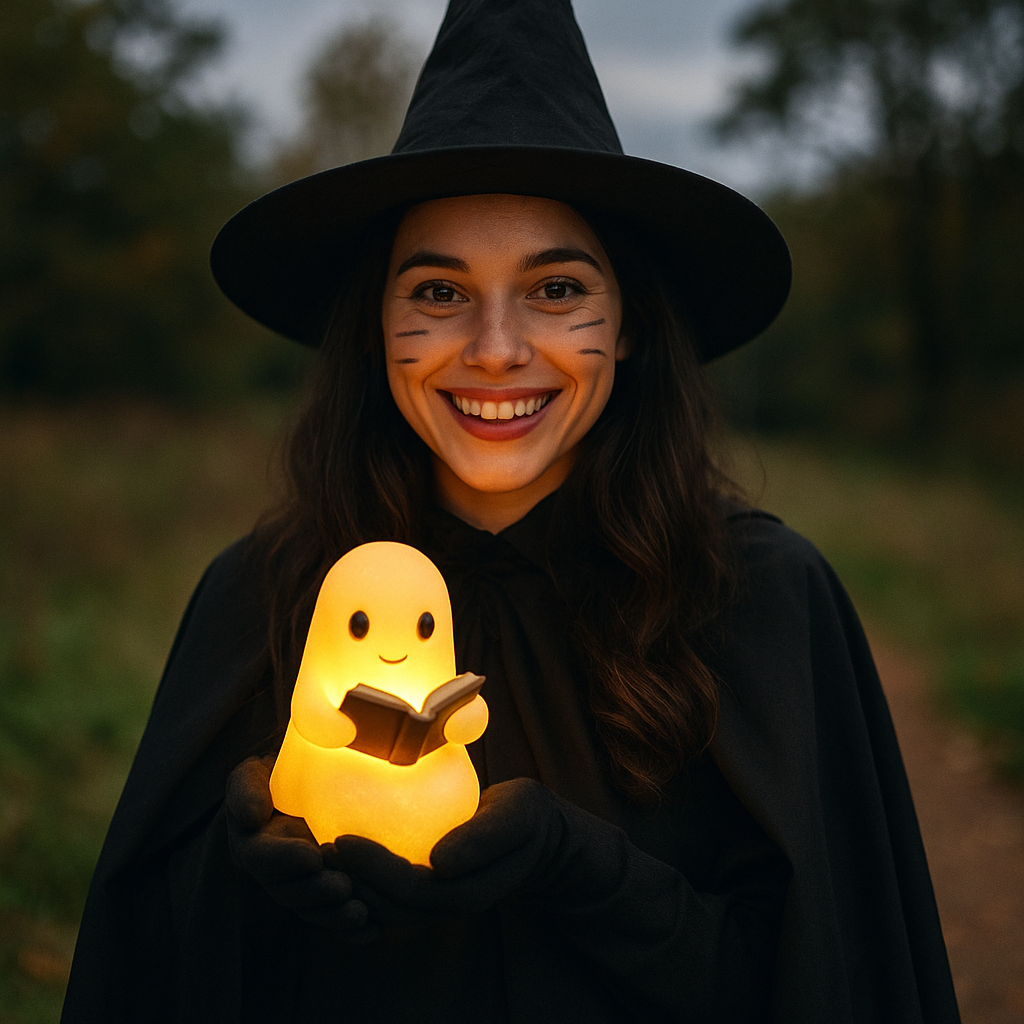 Nachtgeist - Ein kleiner Geist, der Wärme & Licht bringt
