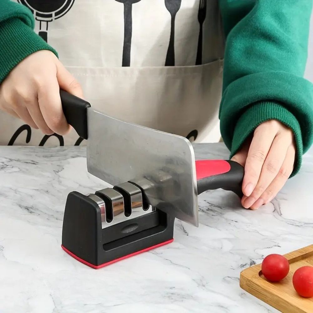 Messerschärfer mit Komfortgriff