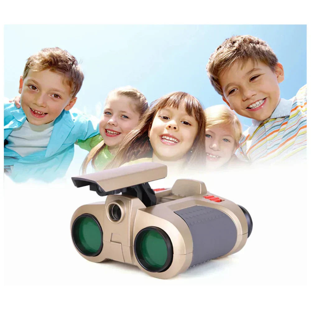 Kompakte Kinderferngläser, Nachtsicht, Outdoor-Abenteuer, Leichtgewicht