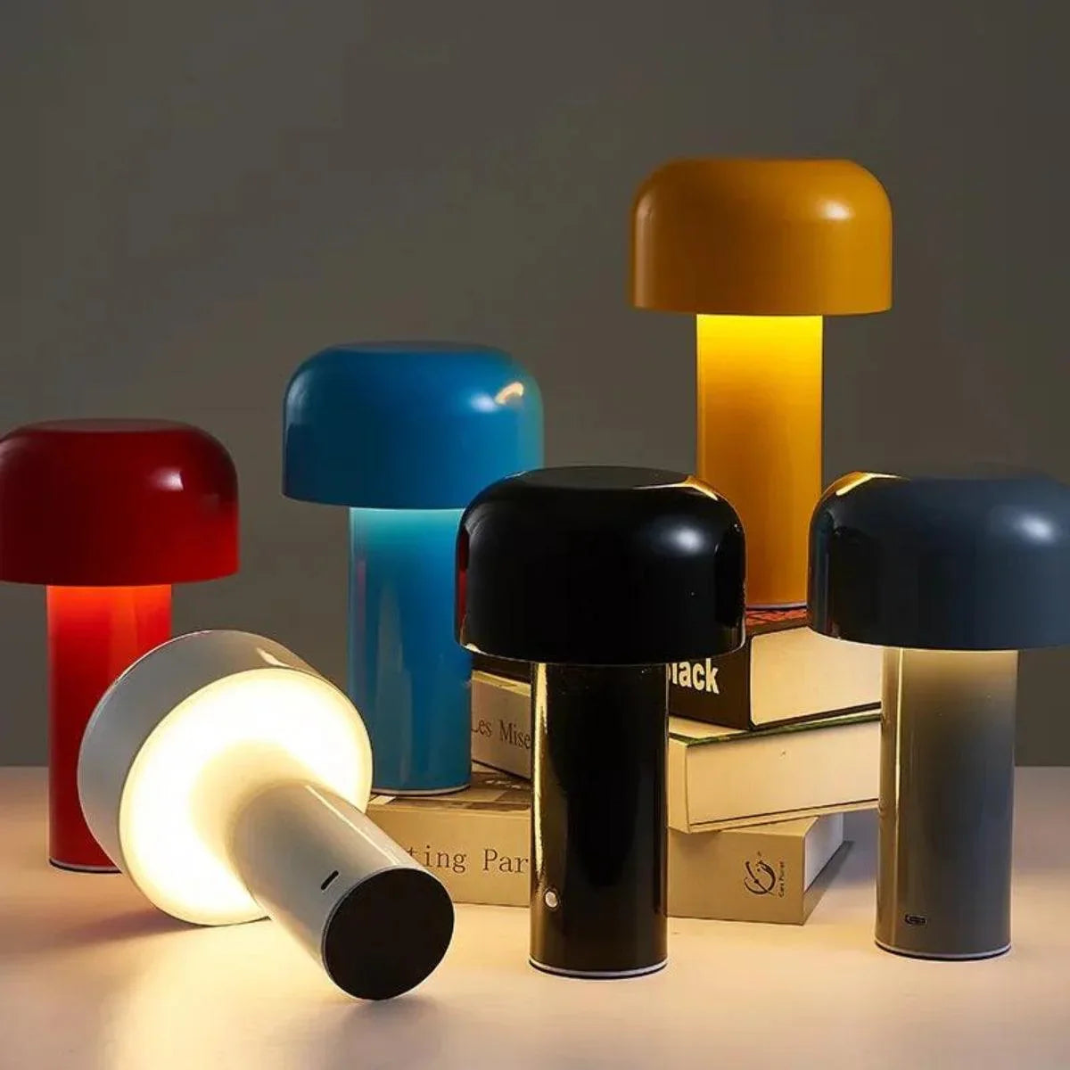 Mini LED Lampe - Pilzdesign - Einstellbare Helligkeit