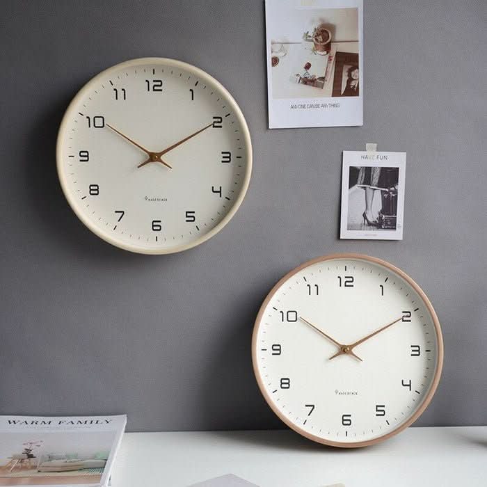 NordicTimber – Stilvolle Holz-Wanduhr für modernes Wohnen