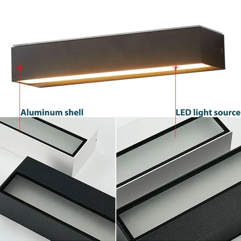 Solar-Wandleuchte Solavella | 16 LEDs | Super hell & wasserdicht | Für Garten, Balkon & Hauswand | Warm- & Kaltweiß