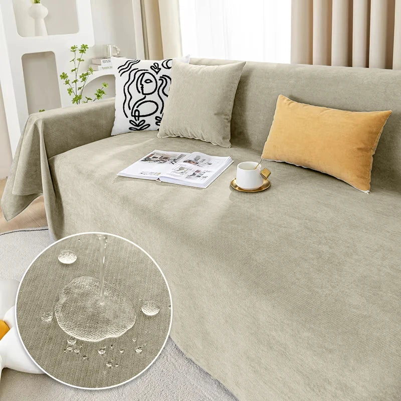 HomeGuard Sofa-Decke | Wasserfest & Kratzfest | Staubschutz & Allzwecküberwurf | Für Sofa, Bett & Wohnraum