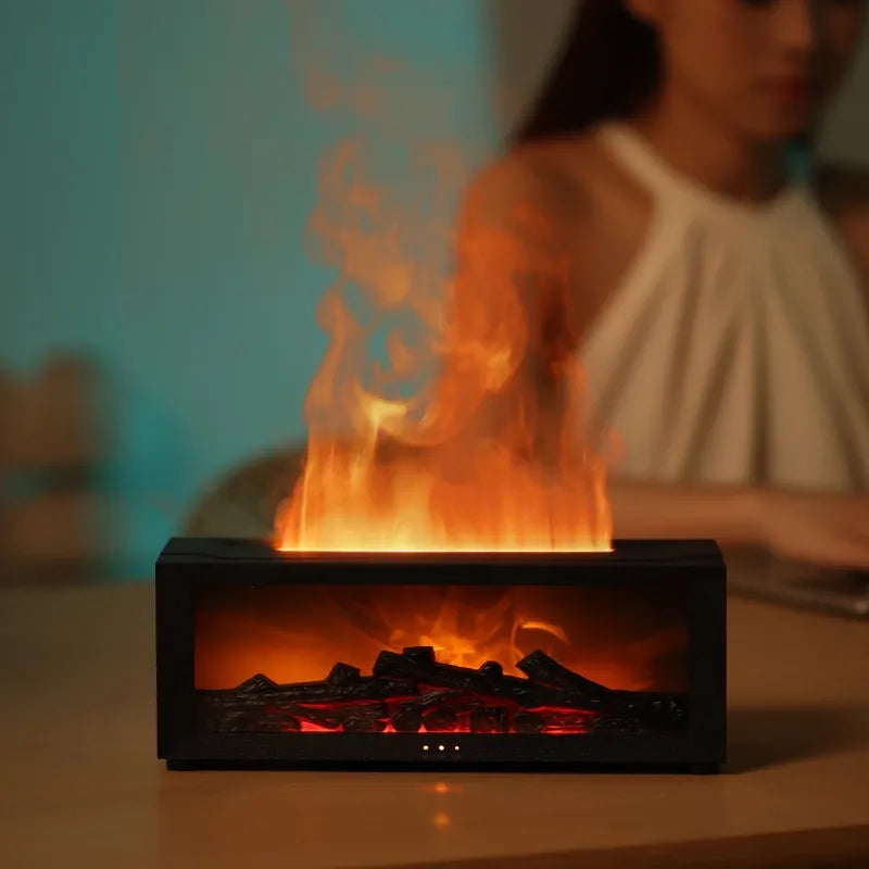 Aroma Diffuser | Elektrische Aroma Lampe mit Flammeneffekt | AromaFlame