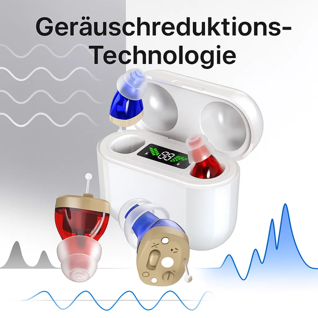 Drahtlose wiederaufladbare Hörgeräte