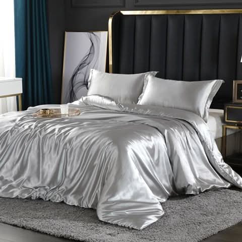 LuxusSet - Seiden/Satin Bettwäsche Set
