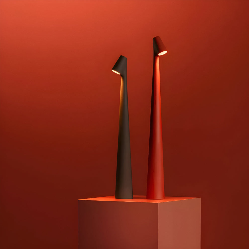 Kabellose LED Tischlampe | Lampe für Wohnzimmer & Schreibtisch | Moderne wiederaufladbare Tischleuchte | VivaLume