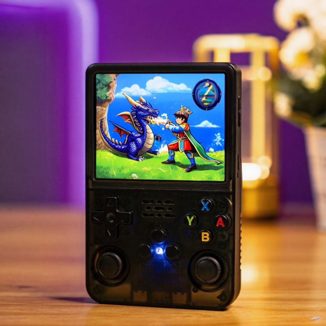 Retro-Spielkonsole | Tragbare Retro-Konsole mit über 20.000 klassischen Spielen | RetroGame