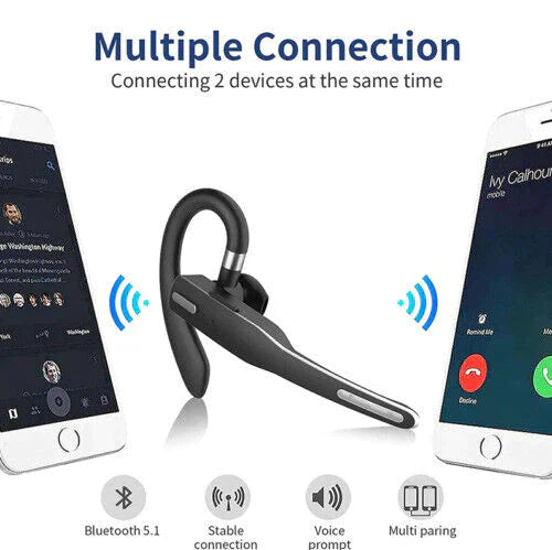 Trucker Dual Mic Drahtloses Bluetooth 5.1 Noise Cancelling Headset/Ohrenhörer
