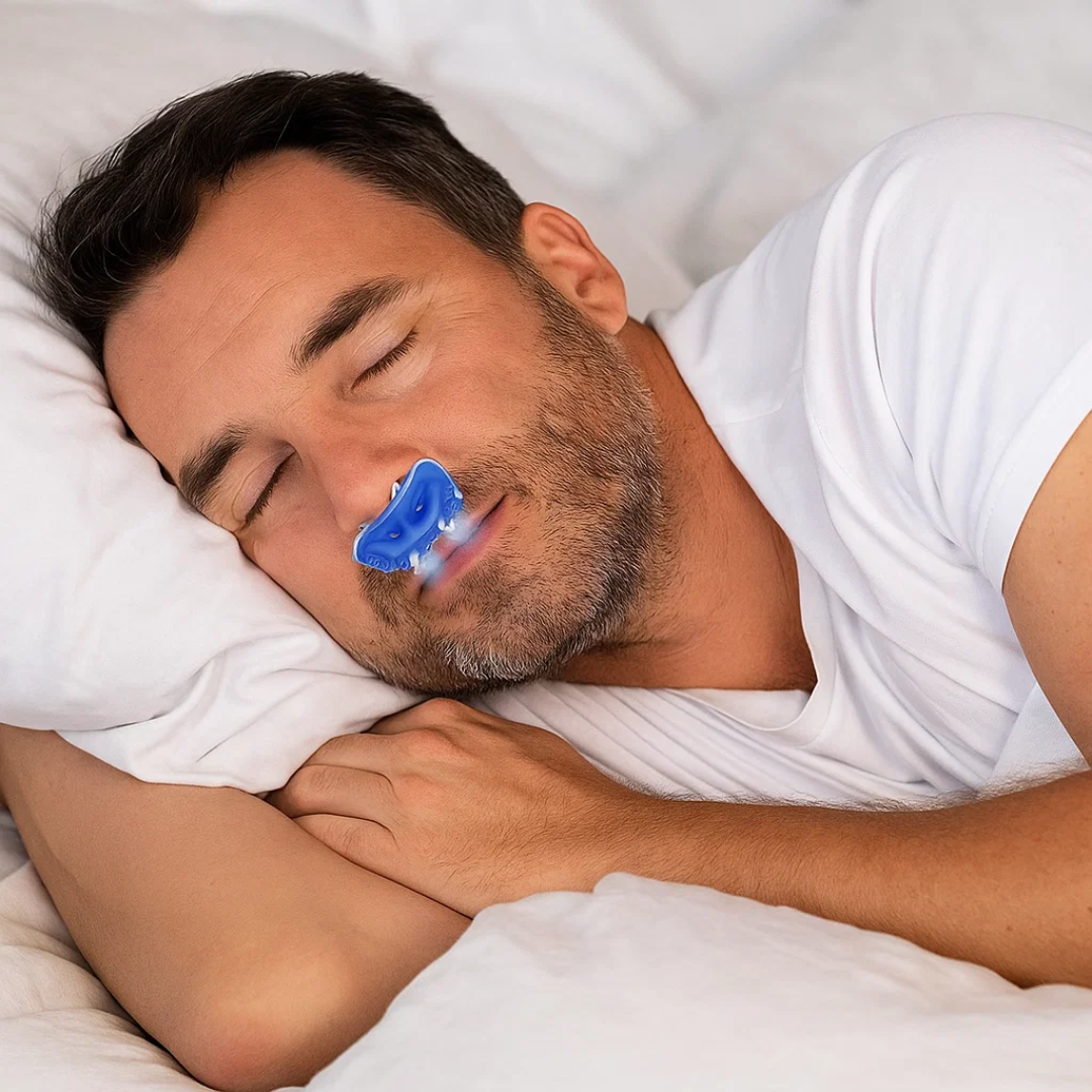 Micro-CPAP Schlafapnoe-Gerät für Reisen & Anti-Schnarchen