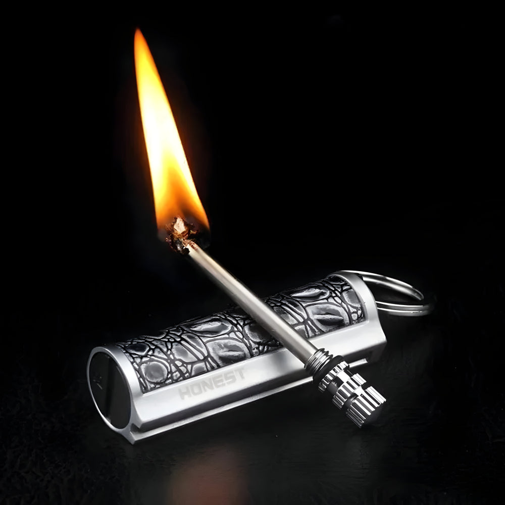 Feuerzeug Outdoor Wasserdicht Metall Streichholz