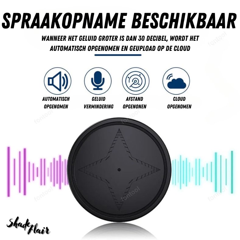 UltraTrack | Magnetischer Mini-GPS-Tracker | Echtzeit-Ortung & Cloud-Logging | 500mAh Akku mit Low-Power-Alarm | GPS/LBS Dual-Mode | Diebstahl- & Vibrationsalarm
